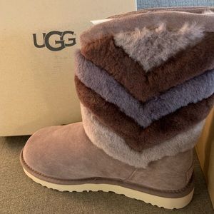 UGG Australia Women’s Tania Sheepskin Suede Boots